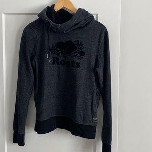 Roots funnel neck hoodie